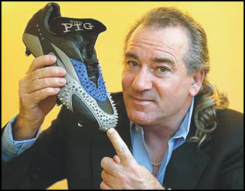 The Predator football boot - The 'Pig 